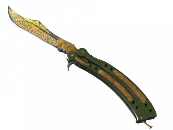 ★ StatTrak™ Butterfly Knife | Lore (Battle-Scarred)