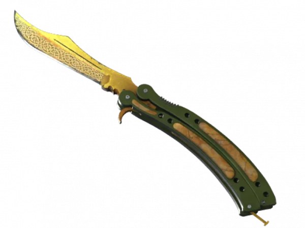 ★ StatTrak™ Butterfly Knife | Lore (Well-Worn)