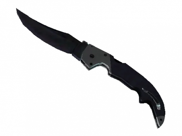 ★ StatTrak™ Falchion Knife | Blue Steel (Battle-Scarred)