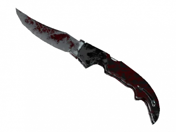 ★ StatTrak™ Falchion Knife | Crimson Web (Battle-Scarred)