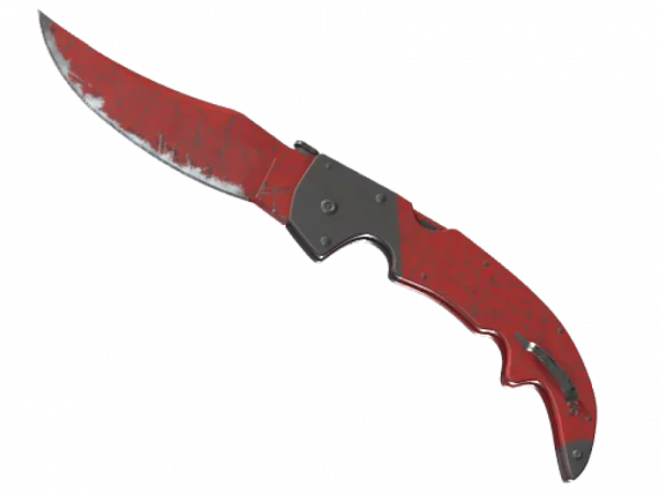 ★ StatTrak™ Falchion Knife | Crimson Web (Field-Tested)