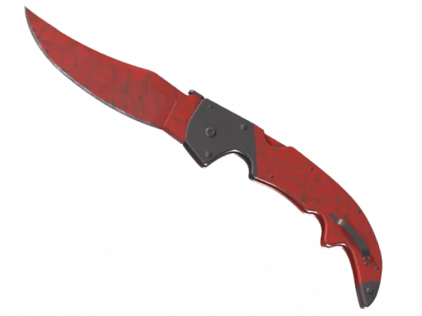 ★ StatTrak™ Falchion Knife | Crimson Web (Minimal Wear)