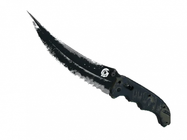 ★ StatTrak™ Flip Knife | Night (Battle-Scarred)