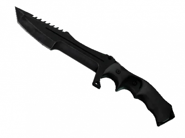 ★ StatTrak™ Huntsman Knife | Black Laminate (Field-Tested)