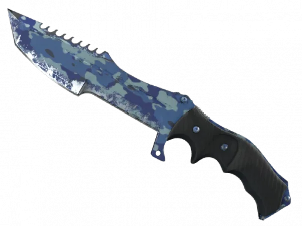 ★ StatTrak™ Huntsman Knife | Bright Water (Well-Worn)