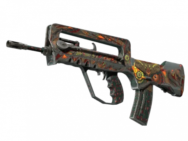 FAMAS | Eye of Athena (Battle-Scarred)