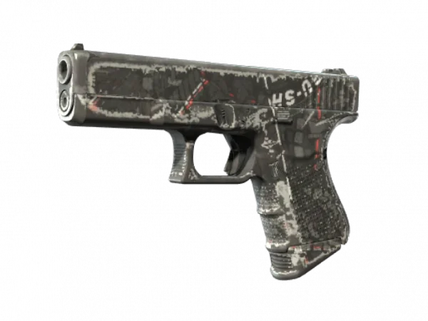 Glock-18 | Red Tire (Well-Worn)