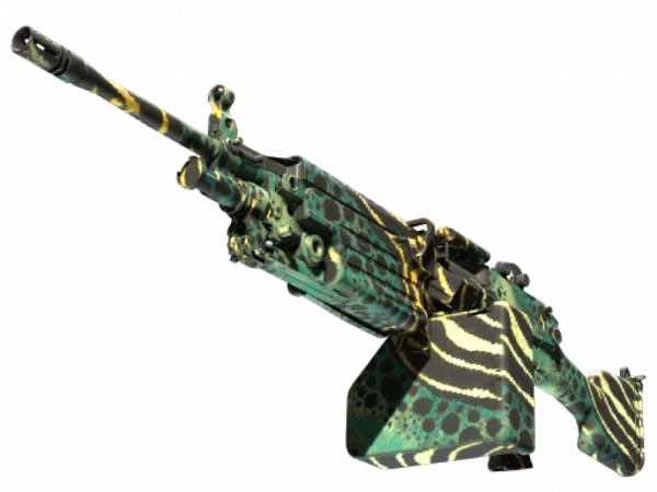 M249 | Emerald Poison Dart (Minimal Wear)