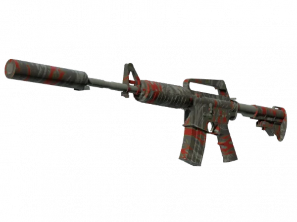 M4A1-S | Blood Tiger (Minimal Wear)