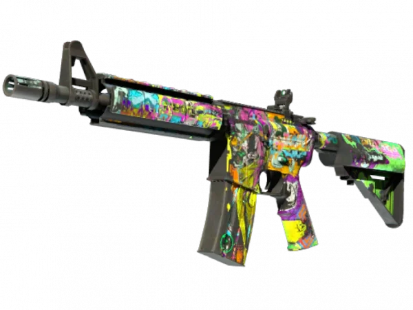 M4A4 | In Living Color (Battle-Scarred)