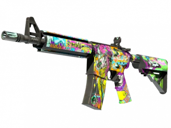 M4A4 | In Living Color (Well-Worn)