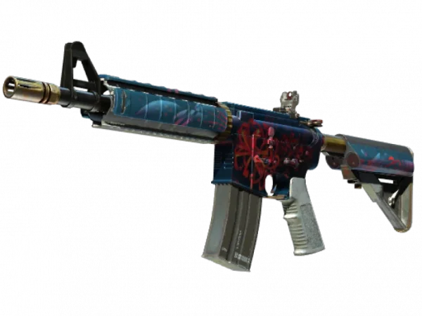 M4A4 | Spider Lily (Well-Worn)