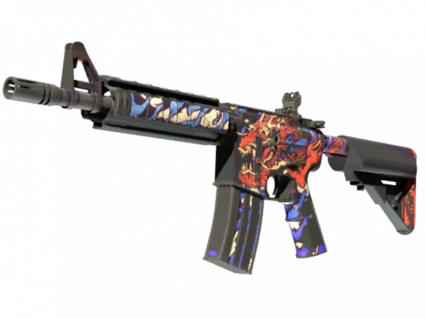 M4A4 | 龍王 (Dragon King) (Battle-Scarred)