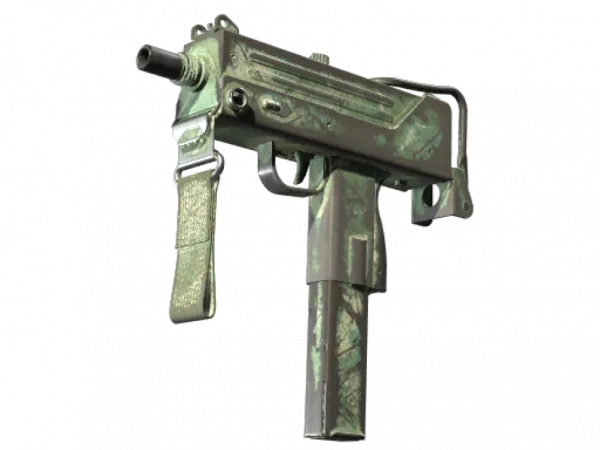 MAC-10 | Surfwood (Battle-Scarred)