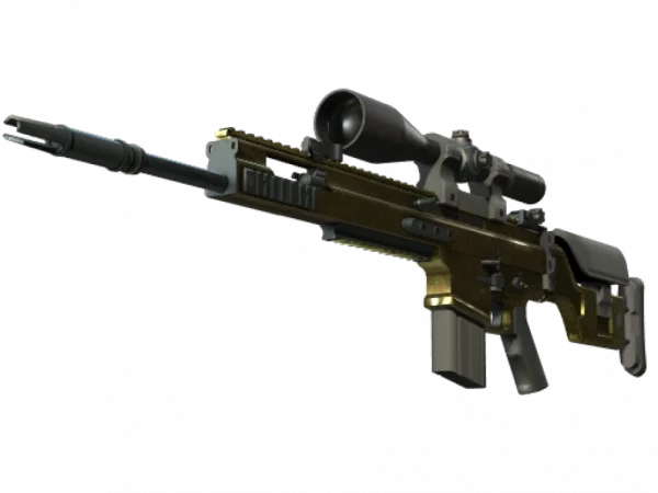 SCAR-20 | Brass (Battle-Scarred)