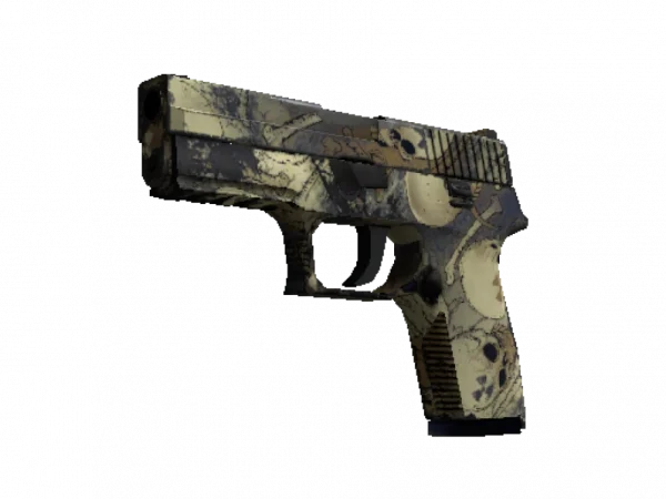 Souvenir P250 | Contamination (Well-Worn)