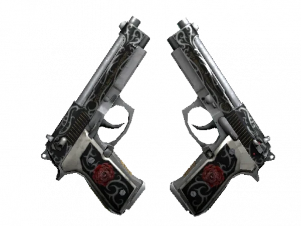 StatTrak™ Dual Berettas | Balance (Factory New)