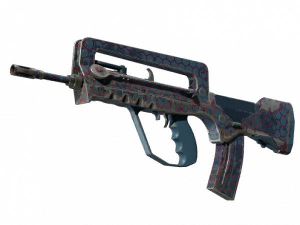 StatTrak™ FAMAS | Hexane (Well-Worn)