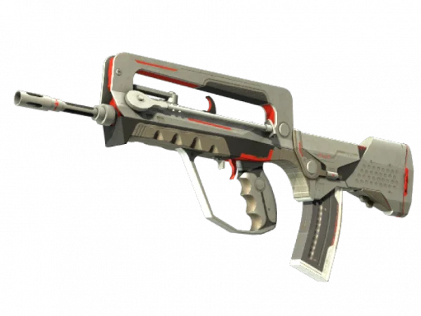 StatTrak™ FAMAS | Mecha Industries (Well-Worn)