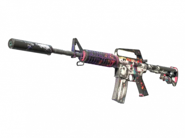 StatTrak™ M4A1-S | Vaporwave (Battle-Scarred)