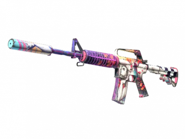 StatTrak™ M4A1-S | Vaporwave (Well-Worn)