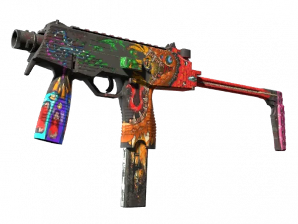 StatTrak™ MP9 | Food Chain (Battle-Scarred)