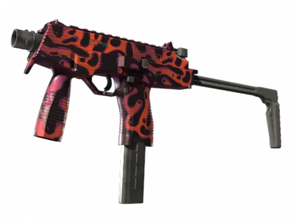 StatTrak™ MP9 | Ruby Poison Dart (Minimal Wear)