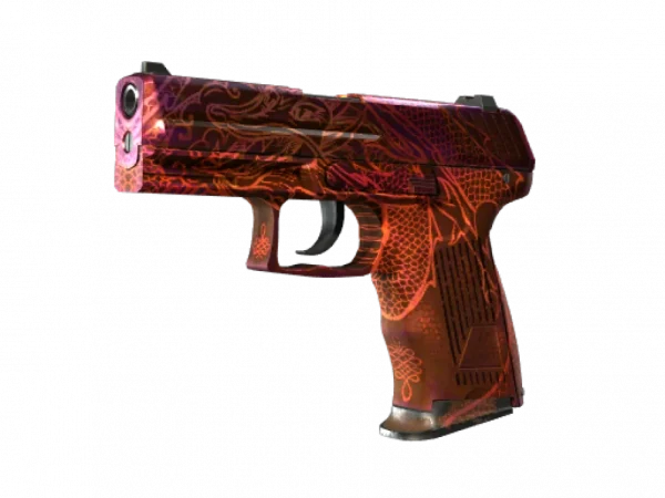 StatTrak™ P2000 | Imperial Dragon (Battle-Scarred)