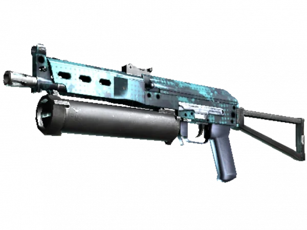 StatTrak™ PP-Bizon | Cobalt Halftone (Factory New)