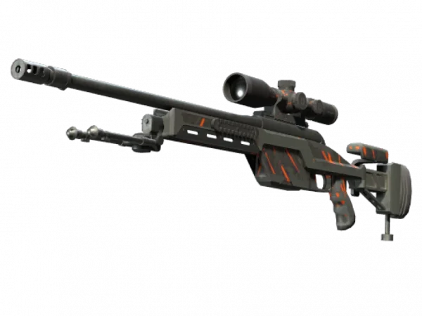 StatTrak™ SSG 08 | Slashed (Battle-Scarred)