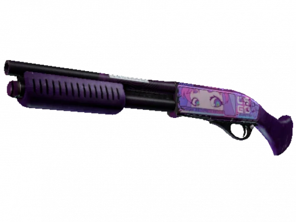 StatTrak™ Sawed-Off | Kiss♥Love (Well-Worn)