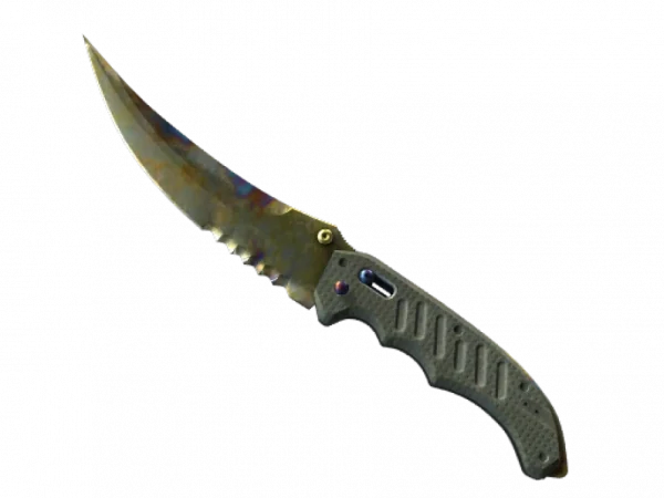 ★ Flip Knife | Case Hardened (Battle-Scarred)