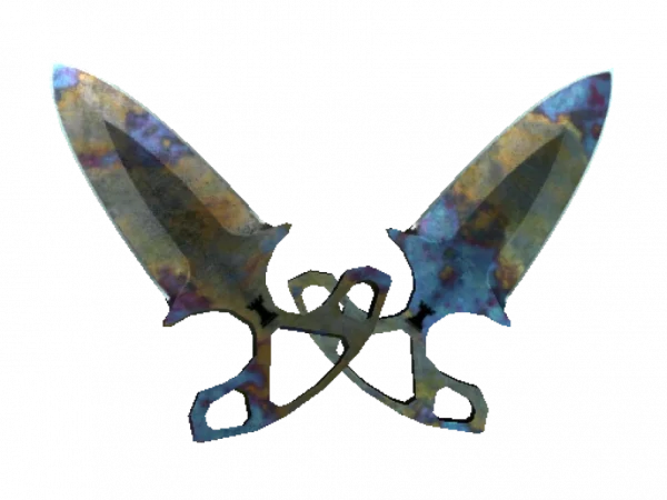 ★ Shadow Daggers | Case Hardened (Battle-Scarred)