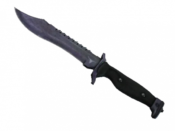 ★ StatTrak™ Bowie Knife | Blue Steel (Battle-Scarred)