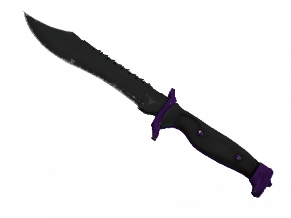 ★ StatTrak™ Bowie Knife | Ultraviolet (Well-Worn)