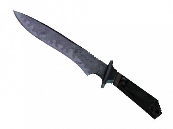 ★ StatTrak™ Classic Knife | Blue Steel (Well-Worn)