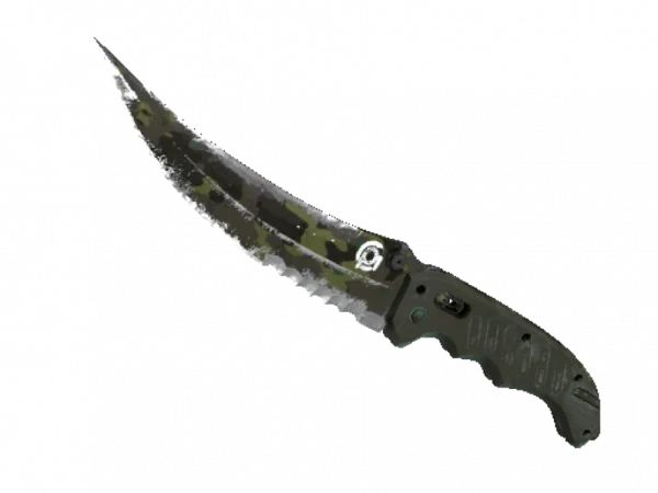 ★ StatTrak™ Flip Knife | Boreal Forest (Battle-Scarred)