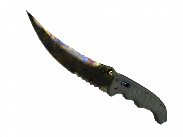 ★ StatTrak™ Flip Knife | Case Hardened (Battle-Scarred)