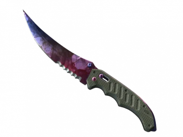 ★ StatTrak™ Flip Knife | Doppler (Minimal Wear)