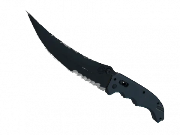 ★ StatTrak™ Flip Knife | Night (Well-Worn)