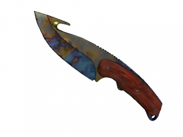 ★ StatTrak™ Gut Knife | Case Hardened (Well-Worn)