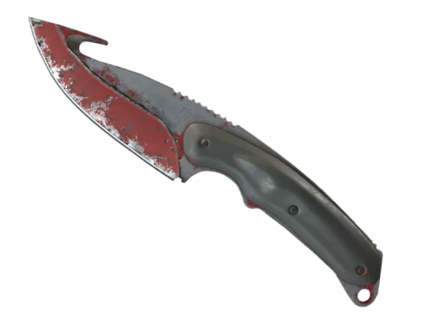 ★ StatTrak™ Gut Knife | Crimson Web (Battle-Scarred)