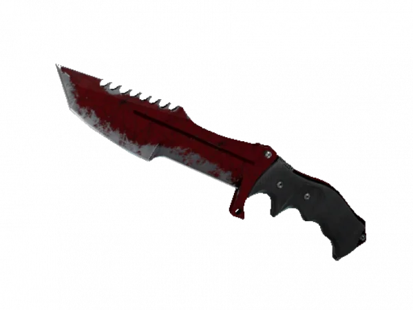 ★ StatTrak™ Huntsman Knife | Crimson Web (Battle-Scarred)