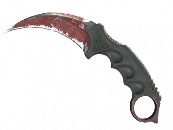 ★ StatTrak™ Karambit | Crimson Web (Battle-Scarred)