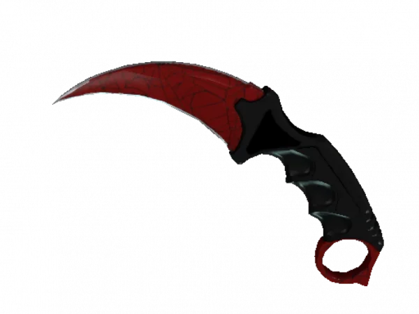 ★ StatTrak™ Karambit | Crimson Web (Minimal Wear)