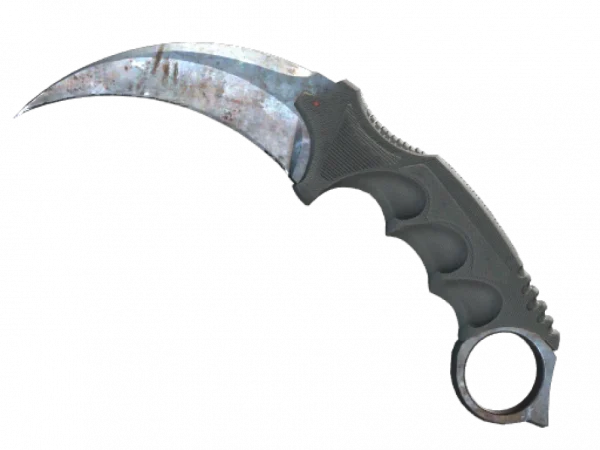 ★ StatTrak™ Karambit | Rust Coat (Well-Worn)