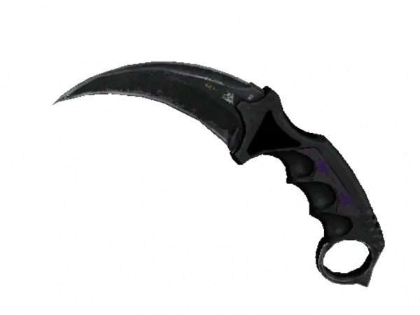 ★ StatTrak™ Karambit | Ultraviolet (Battle-Scarred)