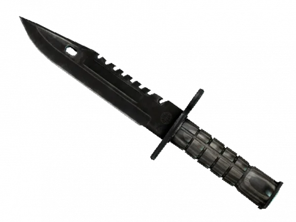 ★ StatTrak™ M9 Bayonet | Black Laminate (Battle-Scarred)