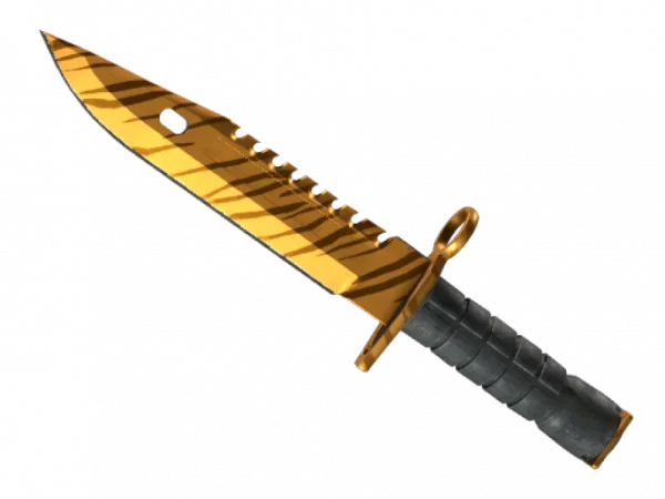 ★ StatTrak™ M9 Bayonet | Tiger Tooth (Factory New)