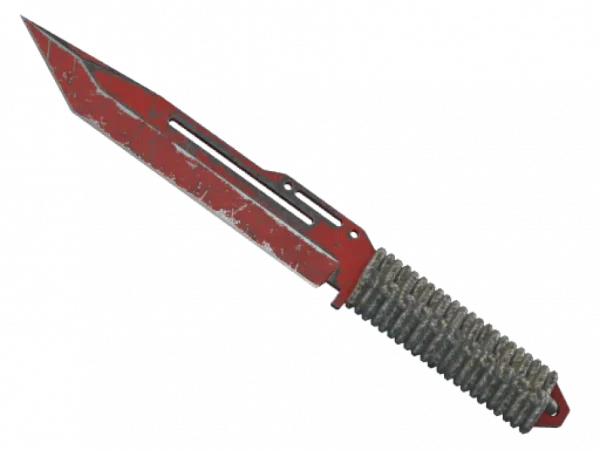 ★ StatTrak™ Paracord Knife | Crimson Web (Battle-Scarred)